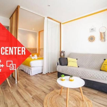 Cocoon Center - Rue D'Antibes - 200M Plage- Clim - Wifi - Unique Cannes Luaran gambar