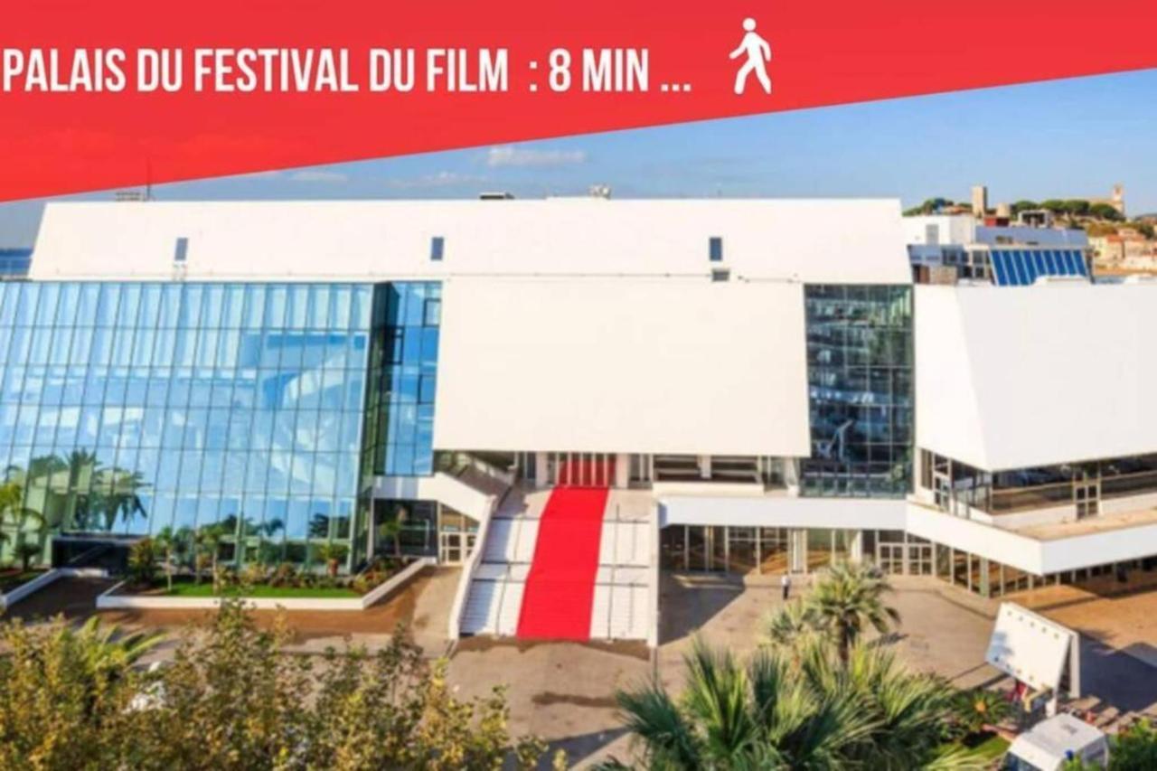 Cocoon Center - Rue D'Antibes - 200M Plage- Clim - Wifi - Unique Cannes Luaran gambar